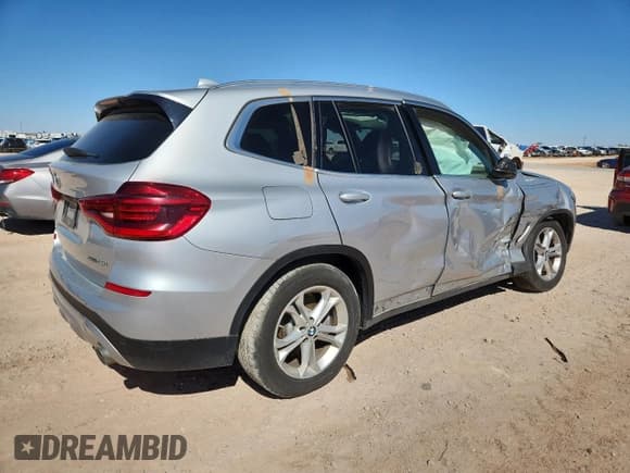 ✅ 2020 BMW X3 sDrive30i • VIN: 5UXTY3C05L9C38575 • Lot: 87201255. Listed on Copart with 47,356 mi. Free auction sales archive from the USA and detailed vehicle history report at DreamBid. Image 3.