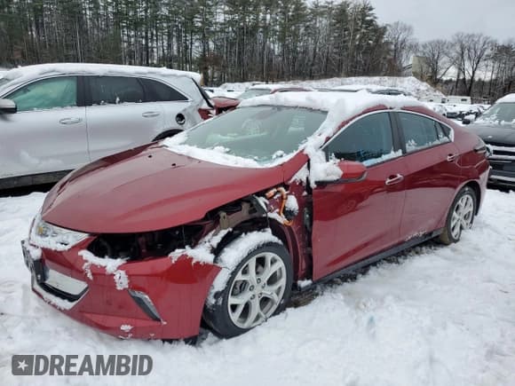 ✅ 2018 Chevrolet Volt Premier • VIN: 1G1RD6S56JU113042 • Lot: 40127604. Wystawiony na Copart z przebiegiem 50 662 mil. Bezpłatny archiwum sprzedaży aukcyjnych z USA i szczegółowy raport historii pojazdu na DreamBid. Zdjęcie 1.