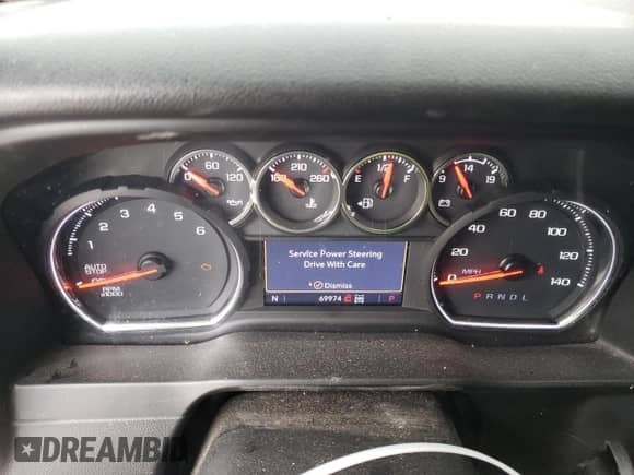 2020 Chevrolet Silverado 1500 LT Trail Boss z VIN 1GCPYFED2LZ303867, wystawiony jako Copart lot #43772235 z przebiegiem 69 974 mil mil oraz Szkoda całkowita • Salvage title. Historia ofert i sprzedaży dostępna na DreamBid. Obrazek 9.