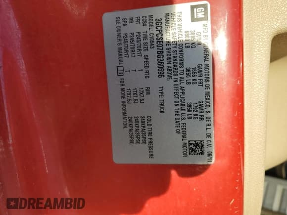 ✅ 2011 Chevrolet Silverado 1500 LT • VIN: 3GCPCSE07BG360696 • Лот: 70785114. Опубликован ранее на Copart с пробегом 278 781 миль. Бесплатный доступ к архиву аукционных продаж из США и подробный отчёт об истории автомобиля на DreamBid. Изображение 12.