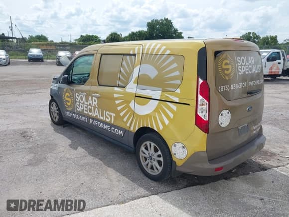 ✅ 2021 Ford Transit Connect XLT • VIN: NM0GE9F20M1491793 • Lot: 42487748. Listed on IAAI with 130,595 mi. Free auction sales archive from the USA and detailed vehicle history report at DreamBid. Image 3.