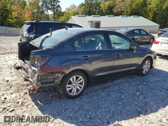 2015 Subaru Impreza Premium с VIN JF1GJAC68FH014357, выставлен на аукционе Copart как лот 84401245 с пробегом 176 136 миль миль и На запчасти • Non repairable. История ставок и продаж доступна на DreamBid. Изображение 3.