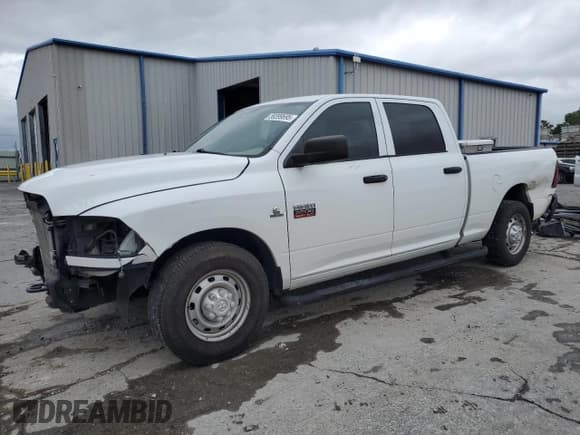 ✅ 2012 Ram 2500 ST • VIN: 3C6TD4CL6CG192692 • Lot: 58399695. Listed on Copart with 153,800 mi. Free auction sales archive from the USA and detailed vehicle history report at DreamBid. Image 1.