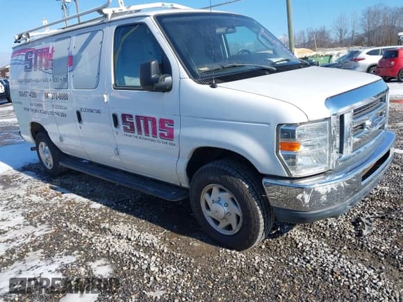 ✅ 2014 Ford Econoline Cargo Commercial • VIN: 1FTNE2EW3EDA18900 • Lot: 41209002. Listed on IAAI with 138,014 mi. Free auction sales archive from the USA and detailed vehicle history report at DreamBid. Image 1.