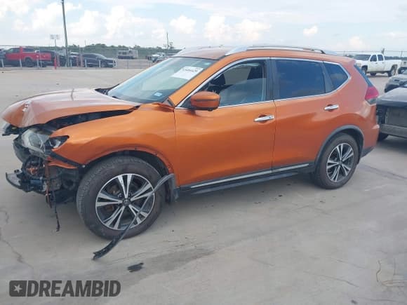 ✅ 2017 Nissan Rogue SV • VIN: JN8AT2MTXHW399119 • Lot: 43404429. Listed on IAAI with 95,732 mi. Free auction sales archive from the USA and detailed vehicle history report at DreamBid. Image 2.