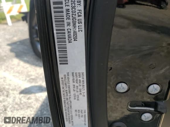 ✅ 2022 Dodge Challenger GT • VIN: 2C3CDZJG0NH140204 • Lot: 67255654. Wystawiony na Copart z przebiegiem 39 136 mil. Bezpłatny archiwum sprzedaży aukcyjnych z USA i szczegółowy raport historii pojazdu na DreamBid. Zdjęcie 14.