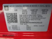 ✅ 2021 Chevrolet Blazer RS • VIN: 3GNKBKRS4MS526110 • Lot: 43348497. Listed on IAAI with 61,881 mi. Free auction sales archive from the USA and detailed vehicle history report at DreamBid. Image 9.