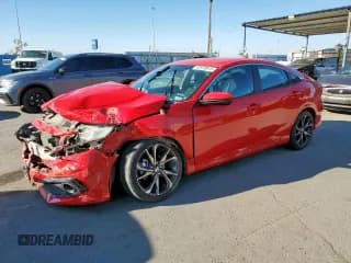 ✅ 2019 Honda Civic Sport • VIN: 2HGFC2E89KH593417 • Lot: 83978875. Wystawiony na Copart z przebiegiem 9 481 mil. Bezpłatny archiwum sprzedaży aukcyjnych z USA i szczegółowy raport historii pojazdu na DreamBid. Zdjęcie 1.
