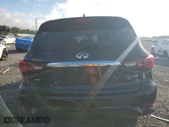 ✅ 2019 Infiniti QX60 Pure • VIN: 5N1DL0MM0KC553833 • Lot: 81903815. Listed on Copart with Not provided. Free auction sales archive from the USA and detailed vehicle history report at DreamBid. Image 6.