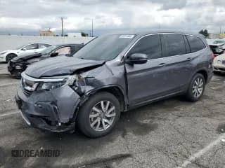 ✅ 2021 Honda Pilot EX-L • VIN: 5FNYF5H59MB013903 • Lot: 93374905. Wystawiony na Copart z przebiegiem 64 061 mil. Bezpłatny archiwum sprzedaży aukcyjnych z USA i szczegółowy raport historii pojazdu na DreamBid. Zdjęcie 1.