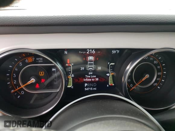 ✅ 2021 Jeep Wrangler Unlimited Islander • VIN: 1C4HJXDN4MW594626 • Lot: 44818155. Listed on Copart with 54,715 mi. Free auction sales archive from the USA and detailed vehicle history report at DreamBid. Image 9.