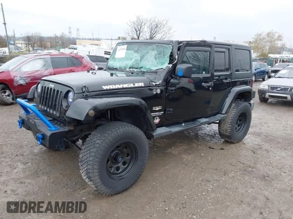 ✅ 2013 Jeep Wrangler Unlimited Sahara • VIN: 1C4BJWEG5DL538986 • Лот: 43730308. Опубликован ранее на IAAI с пробегом 148 843 миль. Бесплатный доступ к архиву аукционных продаж из США и подробный отчёт об истории автомобиля на DreamBid. Изображение 2.