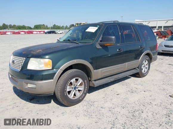 ✅ 2003 Ford Expedition Eddie Bauer • VIN: 1FMRU17W73LB39407 • Lot: 42042645. Wystawiony na IAAI z przebiegiem 220 011 mil. Bezpłatny archiwum sprzedaży aukcyjnych z USA i szczegółowy raport historii pojazdu na DreamBid. Zdjęcie 2.