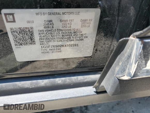 ✅ 2019 Chevrolet Bolt EV Premier • VIN: 1G1FZ6S02K4102291 • Lot: 59495084. Wystawiony na Copart z przebiegiem 177 288 mil. Bezpłatny archiwum sprzedaży aukcyjnych z USA i szczegółowy raport historii pojazdu na DreamBid. Zdjęcie 12.