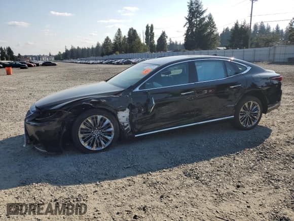 ✅ 2018 Lexus LS 500 • VIN: JTHC51FF6J5003259 • Lot: 80399255. Listed on Copart with 69,911 mi. Free auction sales archive from the USA and detailed vehicle history report at DreamBid. Image 1.