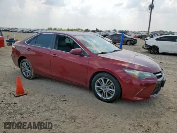 ✅ 2016 Toyota Camry SE • VIN: 4T1BF1FK7GU537498 • Lot: 81057875. Listed on Copart with 126,620 mi. Free auction sales archive from the USA and detailed vehicle history report at DreamBid. Image 4.