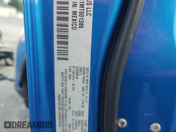 ✅ 2021 Jeep Compass Sport • VIN: 3C4NJDAB1MT601386 • Лот: 80851585. Опубликован ранее на Copart с пробегом 72 397 миль. Бесплатный доступ к архиву аукционных продаж из США и подробный отчёт об истории автомобиля на DreamBid. Изображение 13.