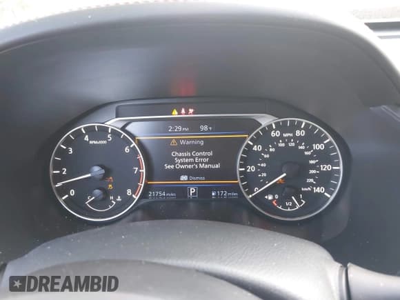 ✅ 2024 Nissan Altima SR • VIN: 1N4BL4CV4RN433194 • Lot: 43693441. Listed on IAAI with 21,754 mi. Free auction sales archive from the USA and detailed vehicle history report at DreamBid. Image 7.