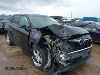 ✅ 2021 Toyota Highlander L • VIN: 5TDCZRAHXMS063492 • Lot: 43196981. Listed on IAAI with 54,538 mi. Free auction sales archive from the USA and detailed vehicle history report at DreamBid. Image 1.