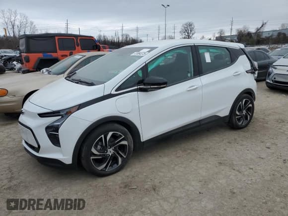 ✅ 2023 Chevrolet Bolt EV 2LT • VIN: 1G1FX6S01P4193387 • Lot: 41864375. Wystawiony na Copart z przebiegiem 19 667 mil. Bezpłatny archiwum sprzedaży aukcyjnych z USA i szczegółowy raport historii pojazdu na DreamBid. Zdjęcie 1.
