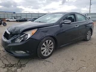 ✅ 2014 Hyundai Sonata Limited • VIN: 5NPEC4AC0EH834244 • Lot: 81026635. Listed on Copart with 148,385 mi. Free auction sales archive from the USA and detailed vehicle history report at DreamBid. Image 1.