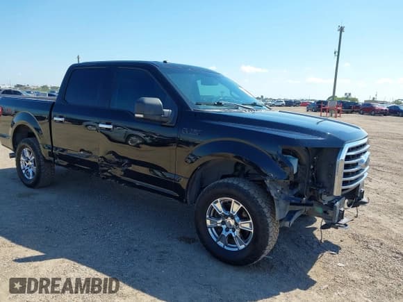 ✅ 2016 Ford F-150 XLT • VIN: 1FTEW1EF5GKE93812 • Lot: 43453951. Listed on IAAI with 128,904 mi. Free auction sales archive from the USA and detailed vehicle history report at DreamBid. Image 1.