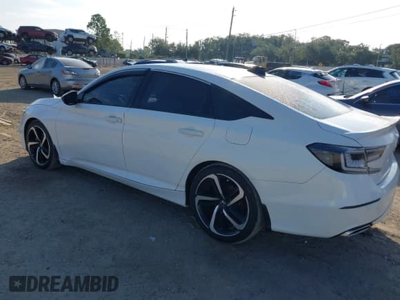 ✅ 2021 Honda Accord Sport • VIN: 1HGCV2F34MA010012 • Lot: 43421075. Listed on IAAI with 42,404 mi. Free auction sales archive from the USA and detailed vehicle history report at DreamBid. Image 3.