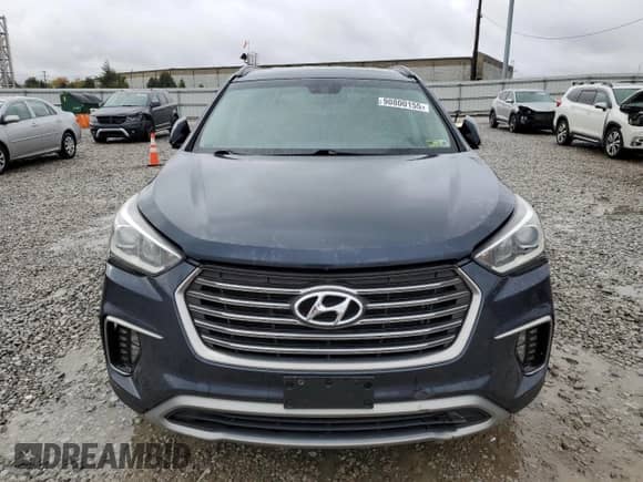 2019 Hyundai Santa Fe SE with VIN KM8SNDHF1KU302754, listed as a Copart auction lot 90800155 with 162,192 mi miles and Clean title. Bid and sale history available at DreamBid. Image 5.
