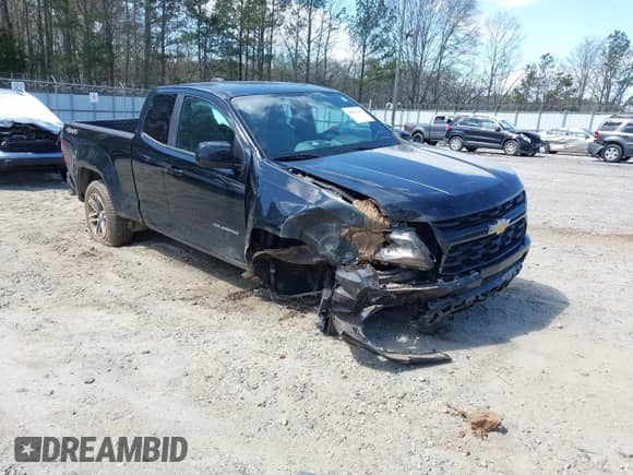 2021 Chevrolet Colorado 4WD Work Truck с VIN 1GCHTBEN2M1151898, выставлен на аукционе IAAI как лот 41827429 с пробегом 117 644 миль миль и . История ставок и продаж доступна на DreamBid. Изображение 1.