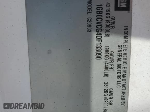 ✅ 2013 Chevrolet Silverado 2500HD Work Truck • VIN: 1GB0CVCG4DF133090 • Lot: 70621075. Wystawiony na Copart z przebiegiem 290 084 mil. Bezpłatny archiwum sprzedaży aukcyjnych z USA i szczegółowy raport historii pojazdu na DreamBid. Zdjęcie 12.