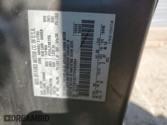 ✅ 2000 Ford Ranger XL • VIN: 1FTYR14C7YPA92004 • Лот: 85521625. Опубликован ранее на Copart с пробегом 217 760 миль. Бесплатный доступ к архиву аукционных продаж из США и подробный отчёт об истории автомобиля на DreamBid. Изображение 12.