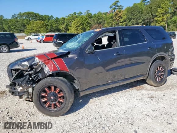 ✅ 2018 Dodge Durango SXT • VIN: 1C4RDHAG7JC186643 • Лот: 91355055. Опубликован ранее на Copart с пробегом 158 960 миль. Бесплатный доступ к архиву аукционных продаж из США и подробный отчёт об истории автомобиля на DreamBid. Изображение 1.