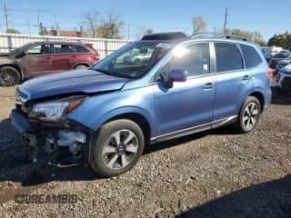 2017 Subaru Forester Limited with VIN JF2SJARCXHH527678, listed as a Copart auction lot 86450295 with 57,488 mi miles and Clean title. Bid and sale history available at DreamBid. Image 1.