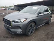 ✅ 2021 Infiniti QX50 Luxe • VIN: 3PCAJ5BB7MF126327 • Lot: 42220680. Listed on IAAI with 42,972 mi. Free auction sales archive from the USA and detailed vehicle history report at DreamBid. Image 2.