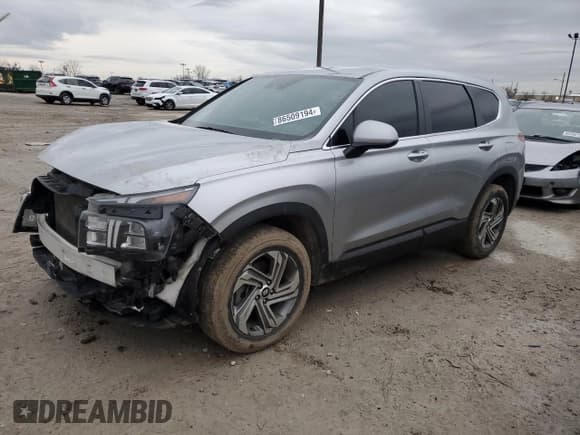 ✅ 2021 Hyundai Santa Fe SE • VIN: 5NMS14AJ6MH340926 • Lot: 51930555. Listed on Copart with 59,834 mi. Free auction sales archive from the USA and detailed vehicle history report at DreamBid. Image 1.