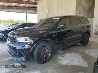 ✅ 2024 Dodge Durango SRT Hellcat Premium • VIN: 1C4SDJH93RC111921 • Лот: 56499965. Опубликован ранее на Copart с пробегом 3 153 миль. Бесплатный доступ к архиву аукционных продаж из США и подробный отчёт об истории автомобиля на DreamBid. Изображение 1.