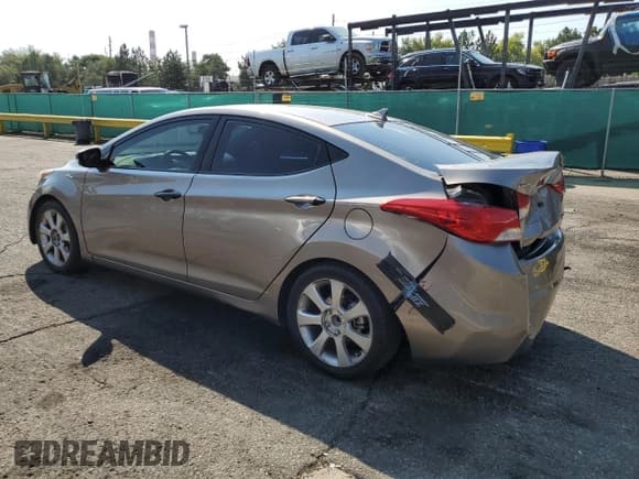 ✅ 2011 Hyundai Elantra Limited • VIN: 5NPDH4AE5BH007740 • Lot: 70766645. Listed on Copart with 122,433 mi. Free auction sales archive from the USA and detailed vehicle history report at DreamBid. Image 2.