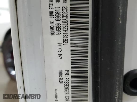 ✅ 2014 Dodge Challenger R/T 100th Anniversary Appearance • VIN: 2C3CDYBT5EH181921 • Lot: 78559644. Wystawiony na Copart z przebiegiem 129 820 mil. Bezpłatny archiwum sprzedaży aukcyjnych z USA i szczegółowy raport historii pojazdu na DreamBid. Zdjęcie 13.