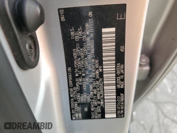 ✅ 2011 Toyota Land Cruiser • VIN: JTMHY7AJ0B4004279 • Lot: 80929174. Listed on Copart with 217,627 mi. Free auction sales archive from the USA and detailed vehicle history report at DreamBid. Image 14.