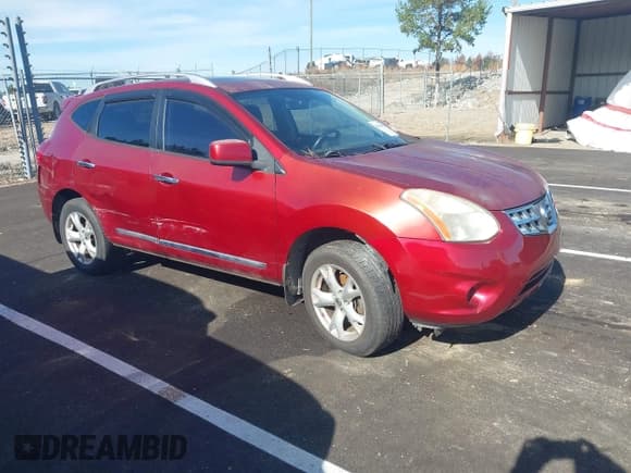✅ 2011 Nissan Rogue SV • VIN: JN8AS5MV8BW294706 • Lot: 43804983. Listed on IAAI with 286,663 mi. Free auction sales archive from the USA and detailed vehicle history report at DreamBid. Image 1.