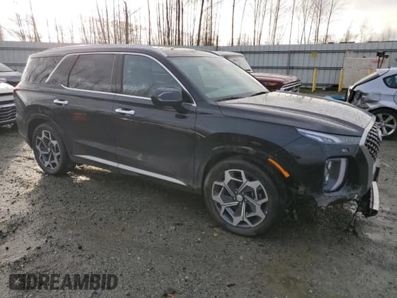 ✅ 2022 Hyundai Palisade Calligraphy • VIN: KM8R7DHE6NU395176 • Лот: 86445794. Опубликован ранее на Copart с пробегом 45 745 миль. Бесплатный доступ к архиву аукционных продаж из США и подробный отчёт об истории автомобиля на DreamBid. Изображение 4.