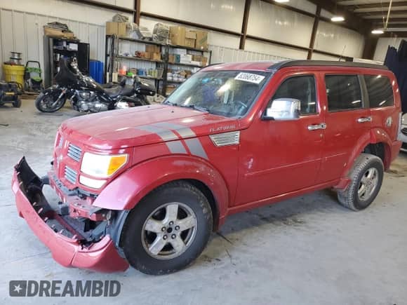 2011 Dodge Nitro Shock with VIN 1D4PT7GX5BW565879, listed as a Copart auction lot 82068754 with 148,954 mi miles and Salvage title. Bid and sale history available at DreamBid. Image 1.