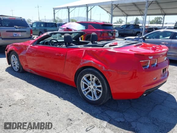 ✅ 2013 Chevrolet Camaro LT • VIN: 2G1FB3D34D9104778 • Lot: 42229416. Listed on IAAI with 99,123 mi. Free auction sales archive from the USA and detailed vehicle history report at DreamBid. Image 3.