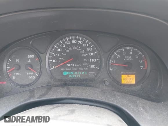 ✅ 2004 Chevrolet Monte Carlo LS • VIN: 2G1WW12E449150625 • Lot: 42233629. Listed on IAAI with 163,914 mi. Free auction sales archive from the USA and detailed vehicle history report at DreamBid. Image 7.