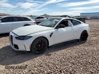 ✅ 2023 BMW M4 Competition xDrive • VIN: WBS43AZ05PCL79290 • Lot: 46134205. Listed on Copart with 11,966 mi. Free auction sales archive from the USA and detailed vehicle history report at DreamBid. Image 1.