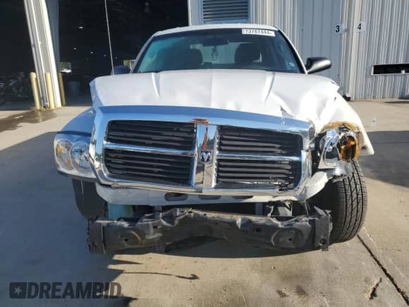 2005 Dodge Dakota SLT with VIN 1D7HE48K85S237791, listed as a Copart auction lot 73787444 with 154,958 mi miles and Salvage title. Bid and sale history available at DreamBid. Image 5.