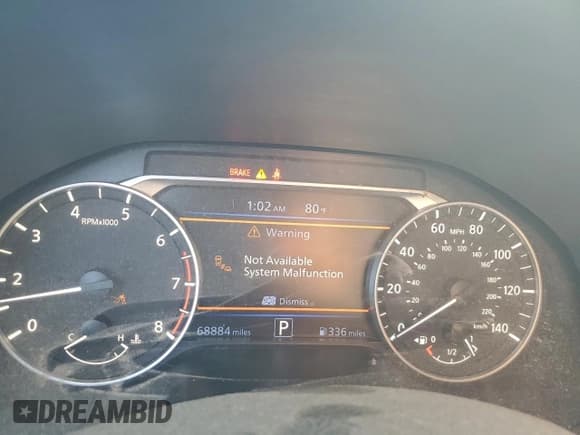 ✅ 2021 Nissan Altima SV • VIN: 1N4BL4DV8MN390048 • Lot: 94579525. Listed on Copart with 68,884 mi. Free auction sales archive from the USA and detailed vehicle history report at DreamBid. Image 9.