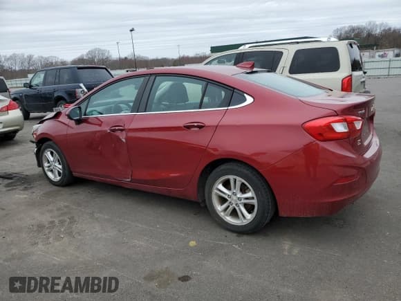 ✅ 2017 Chevrolet Cruze LT • VIN: 1G1BE5SM8H7222448 • Lot: 46070323. Listed on Copart with 84,826 mi. Free auction sales archive from the USA and detailed vehicle history report at DreamBid. Image 2.