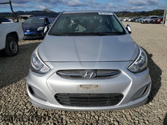 2017 Hyundai Accent SE with VIN KMHCT4AE2HU169846, listed as a Copart auction lot 80182485 with 96,489 mi miles and Salvage title. Bid and sale history available at DreamBid. Image 5.