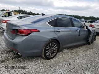 2015 Hyundai Genesis 3.8L z VIN KMHGN4JE6FU052554, wystawiony jako Copart lot #71422824 z przebiegiem 79 836 mil mil oraz Szkoda całkowita • Salvage title. Historia ofert i sprzedaży dostępna na DreamBid. Obrazek 3.